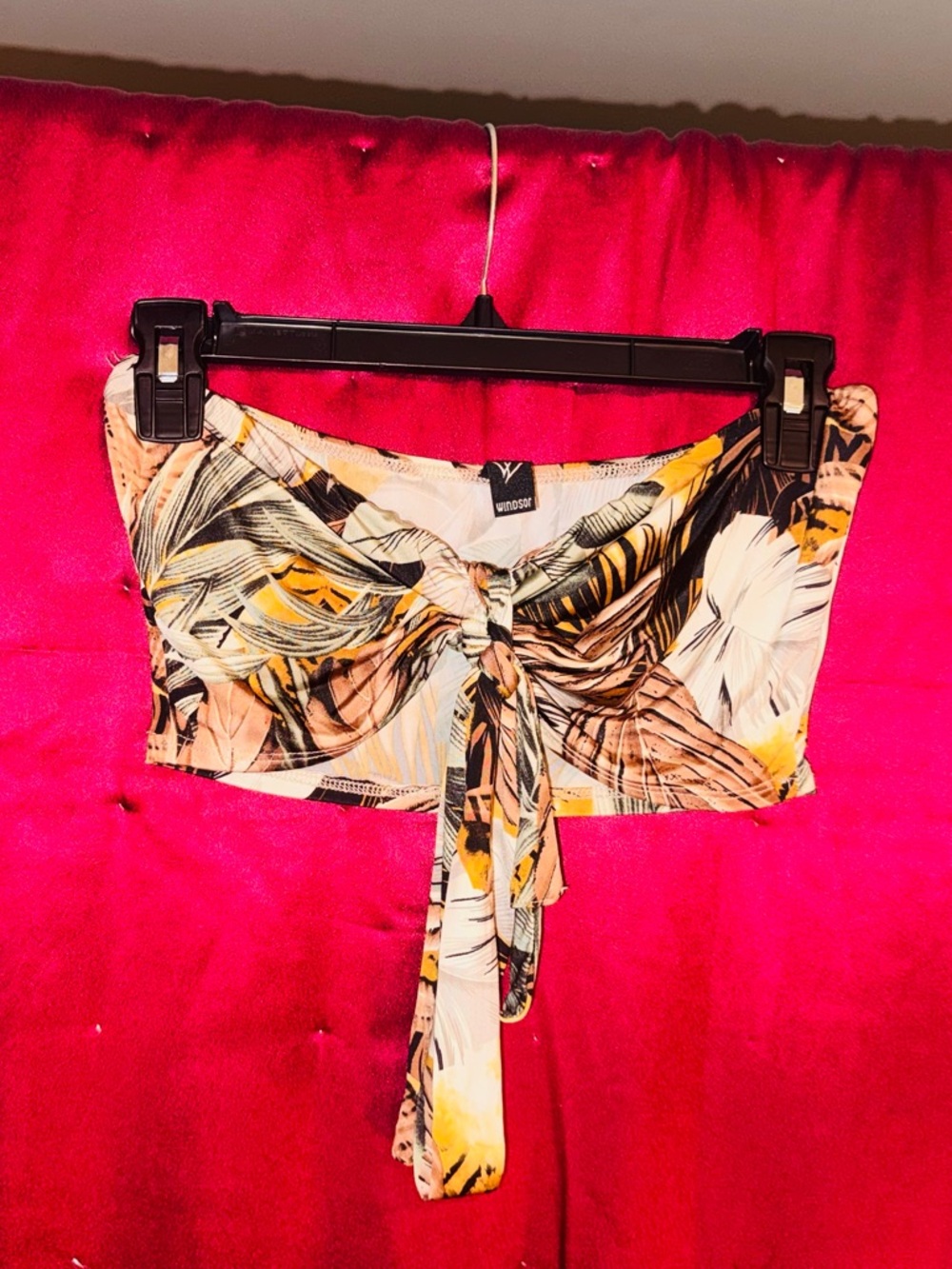 👑 SUPER SEXY SIZE M WINDSOR TROPICAL TUBE TOP